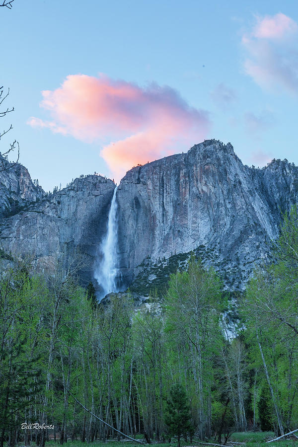 Yosemite Falls At sunset Photograph by Bill Roberts