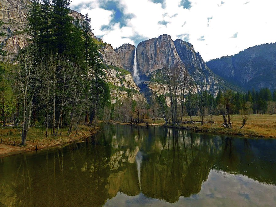 Yosemite Falls Photograph by Carl Moore