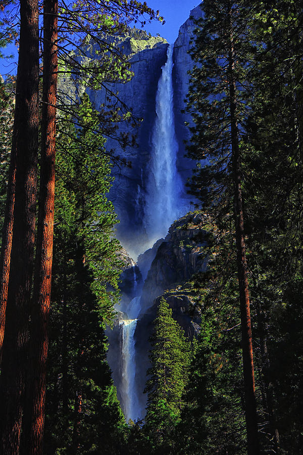 Yosemite Falls Nature Framed Photograph by Raymond Salani III