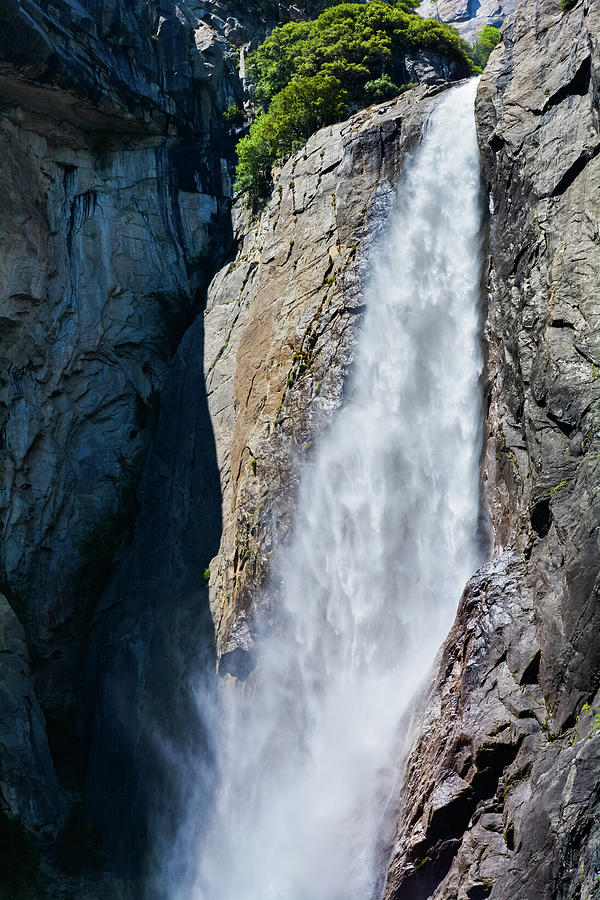 Yosemite Falls Portrait Photograph by Kyle Hanson
