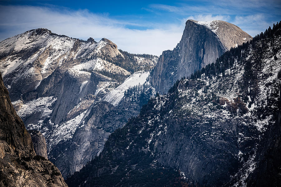 Yosemite Half-Dome Photograph by James Bethanis
