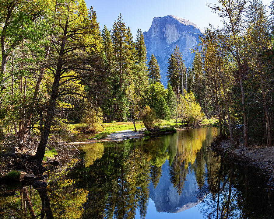 Yosemite - Half Dome Reflections Photograph by Jemmy Archer Yosemite - Half Dome Reflections Photograph by Jemmy Archer