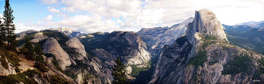 Yosemite Half Dome Photograph by Ryan Huebel
