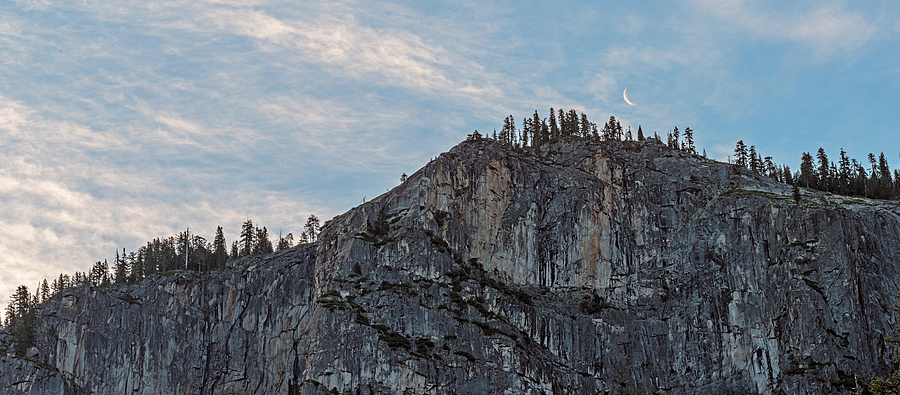 Yosemite Moon Photograph by Loree Johnson