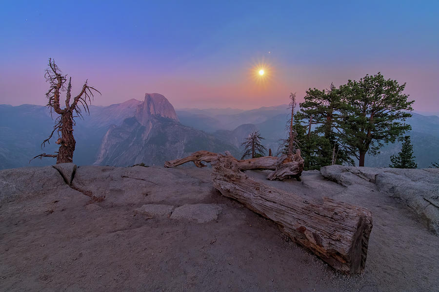 Yosemite Moonrise Photograph by Ralf Rohner