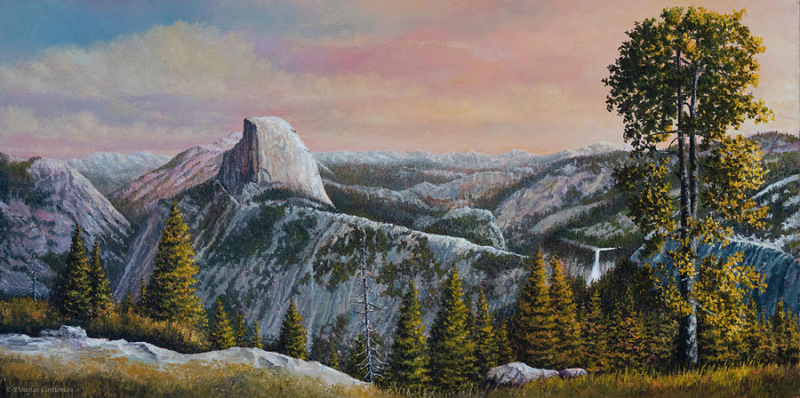 Yosemite Morning At Glacier Point Painting