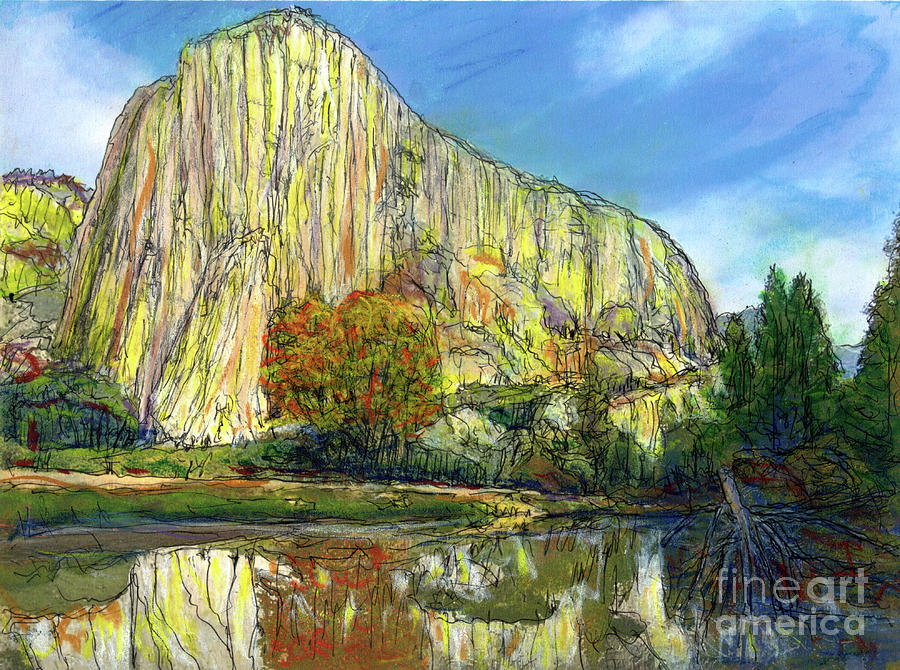  Yosemite National Park. Painting by Randy Sprout