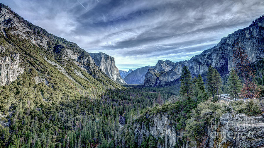Yosemite National Park Tunnel View Photograph by Dustin K Ryan