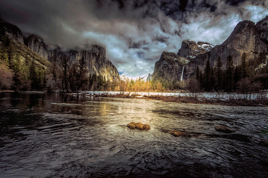 Yosemite National Park Winter in the Valley Photograph by Norma Brandsberg