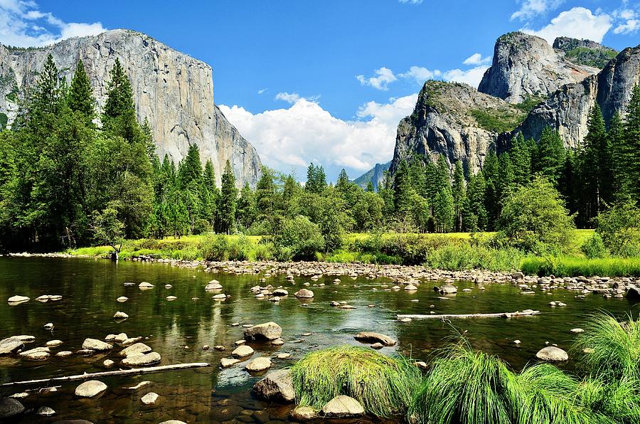 Yosemite National Valley Park California Usa Photograph by The James ...