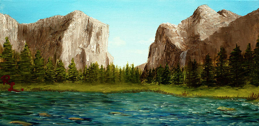 Yosemite Painting by Renee Logan