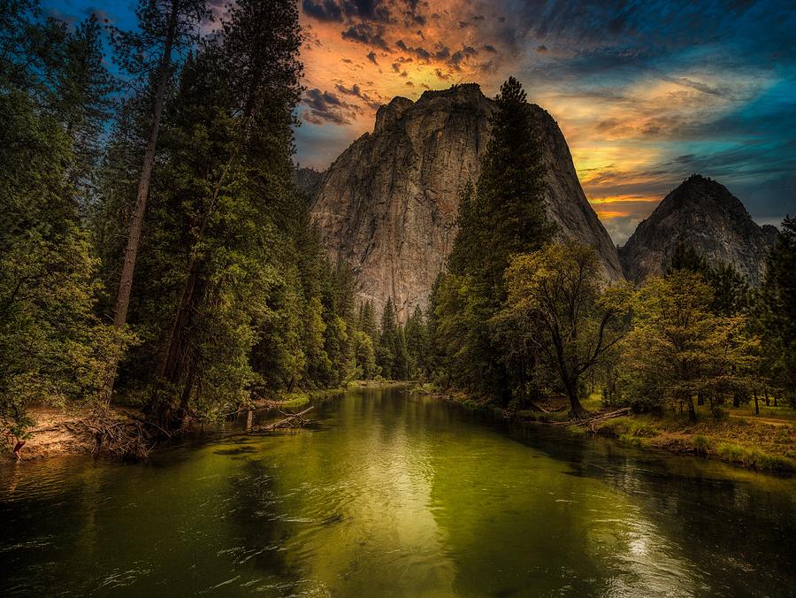 Yosemite Serenity At Sunset Photograph by Mountain Dreams