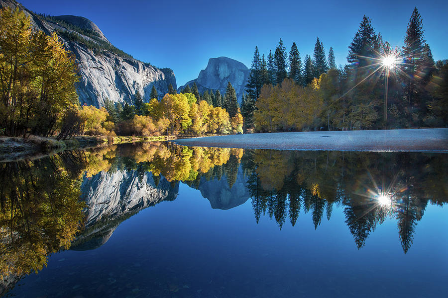 Yosemite Sunrise Photograph by Larry Marshall