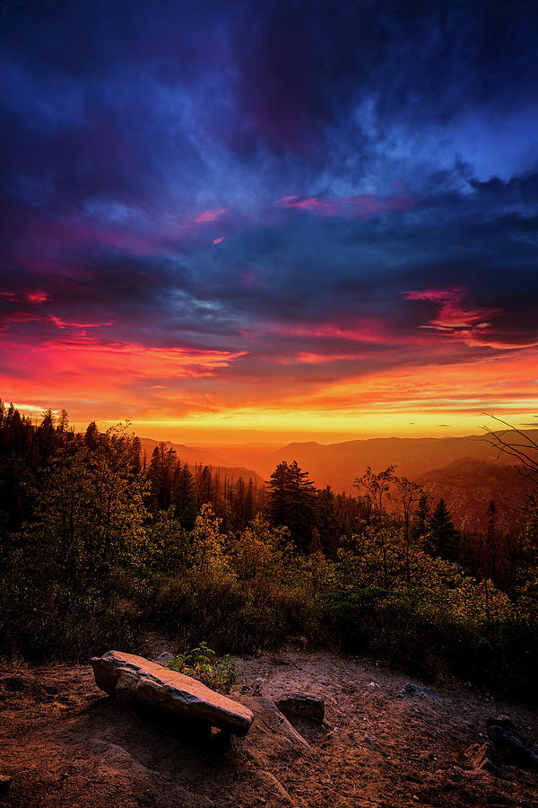 Yosemite Sunset Photograph