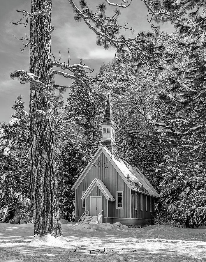 Yosemite Valley Chapel Photograph by Rudy Wilms