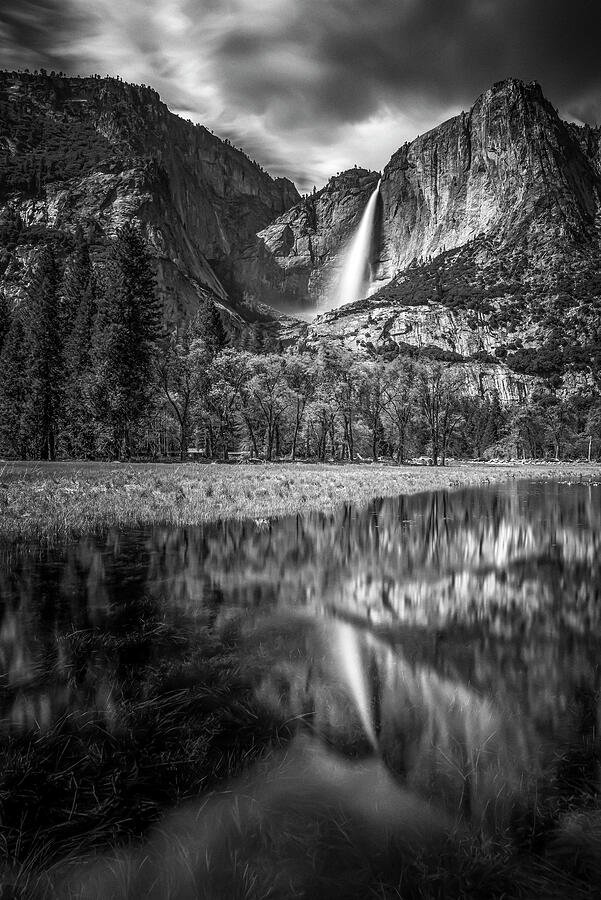 Black And White Photograph - Yosemite Valley Moods by Joseph S Giacalone
