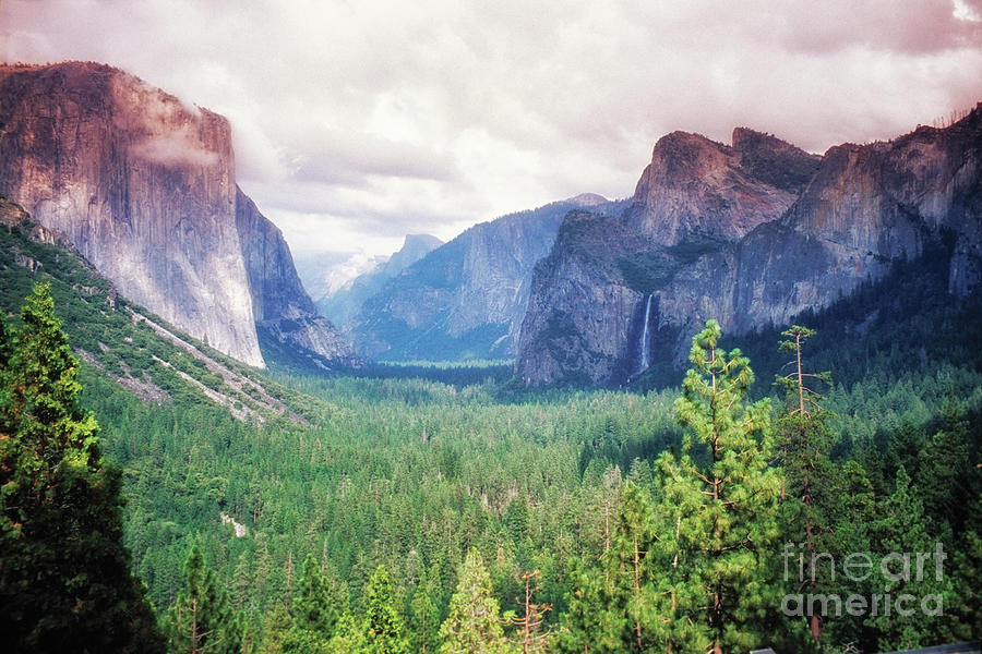 Yosemite Valley Scenic from Tunnel View Photograph by George Oze