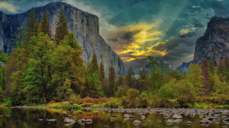 Yosemite Valley Sunrise Photograph by Russ Harris