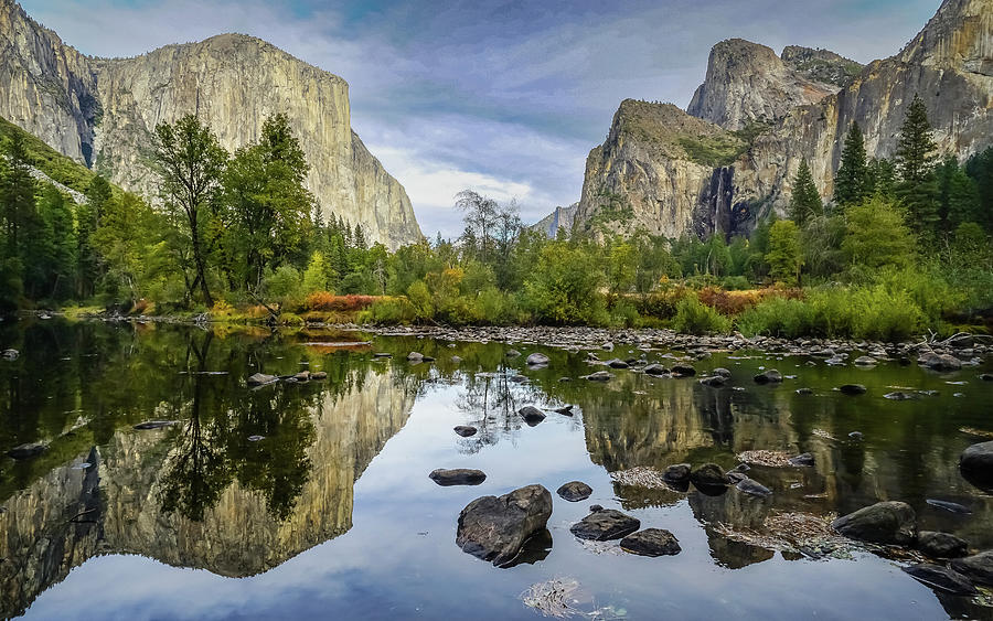 Yosemite Valley View Photograph by Brett Harvey