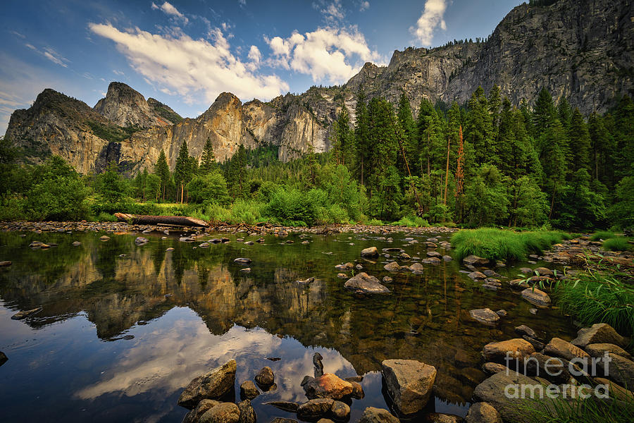 Yosemite Valley View Reflections Photograph by Abigail Diane Photography