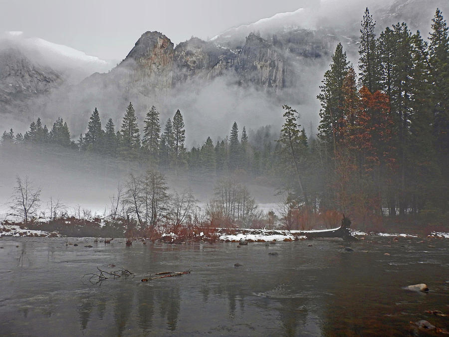 Yosemite Winter Beginnings Photograph by Walter Fahmy