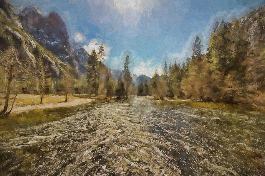 Yosemites Merced River Photograph