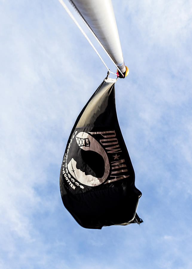 You Are Not Forgotten - POW MIA Flag Photograph by Amelia Pearn