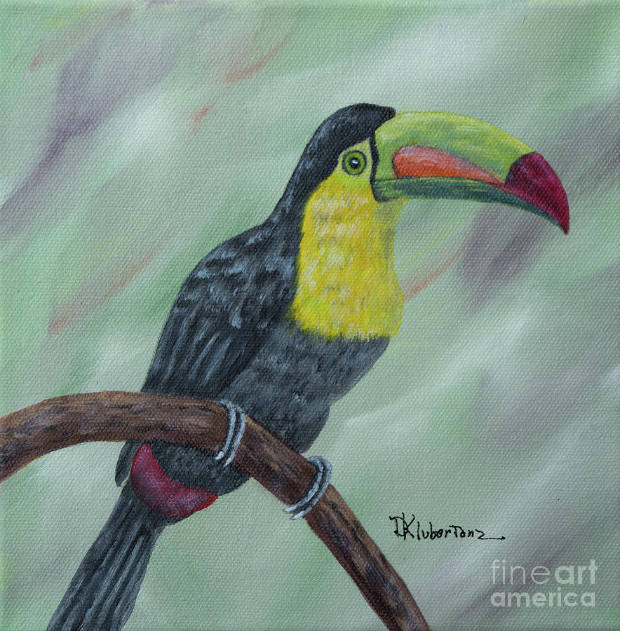 You can, I can said the Toucan Painting by Deborah Klubertanz