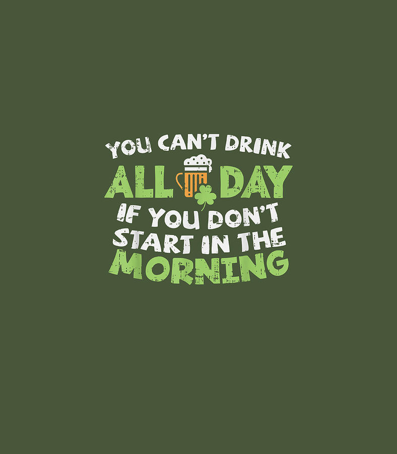 how to drink all day st patricks day