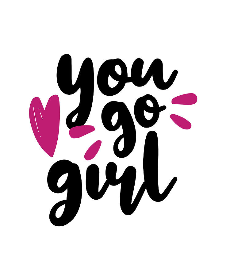 You Go Girl Poster cool Painting by Alex Mohammed | Fine Art America
