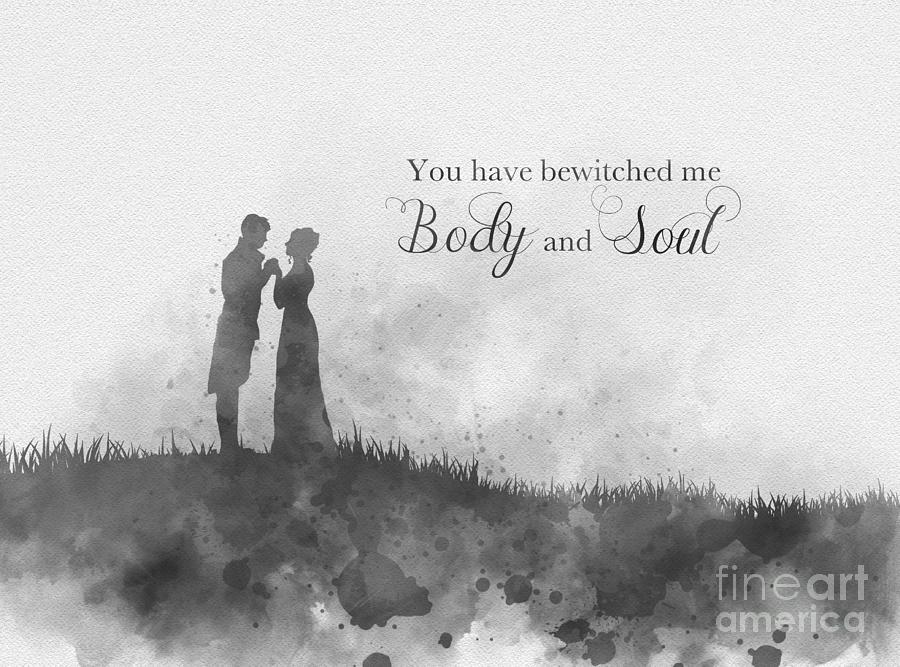 You have bewitched me Black and White Mixed Media by My Inspiration