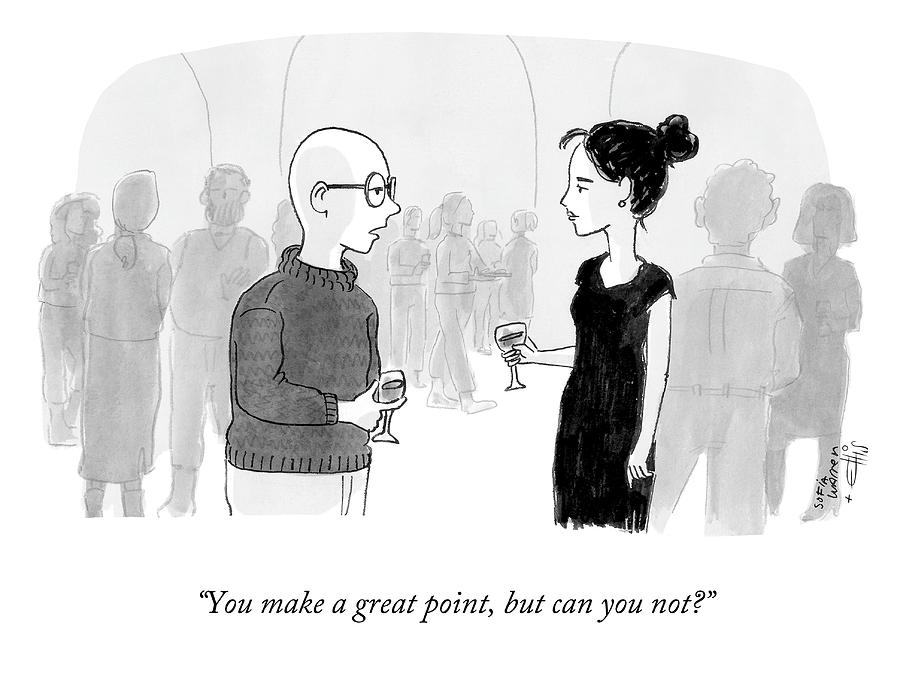 You Make a Great Point Drawing by Sofia Warren and Ellis Rosen