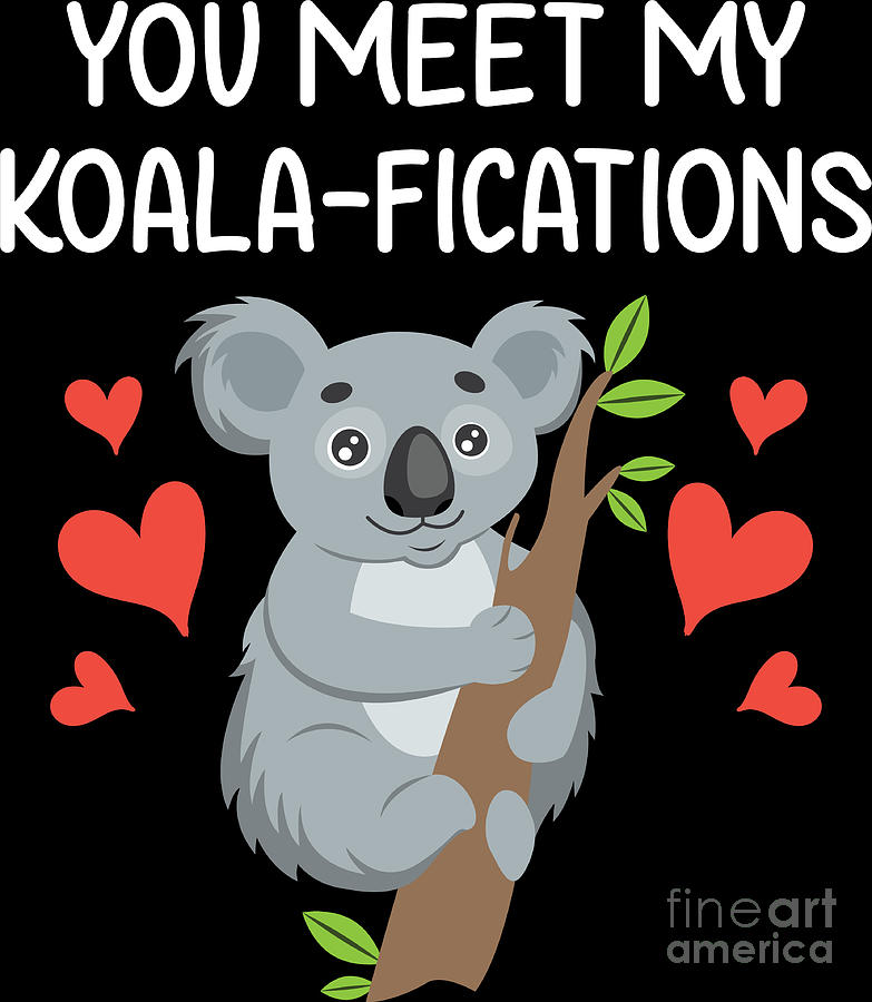 Funny koala gift Cute Christmas gift for friend Small boyfriend gift  Holiday gift idea Animal gift