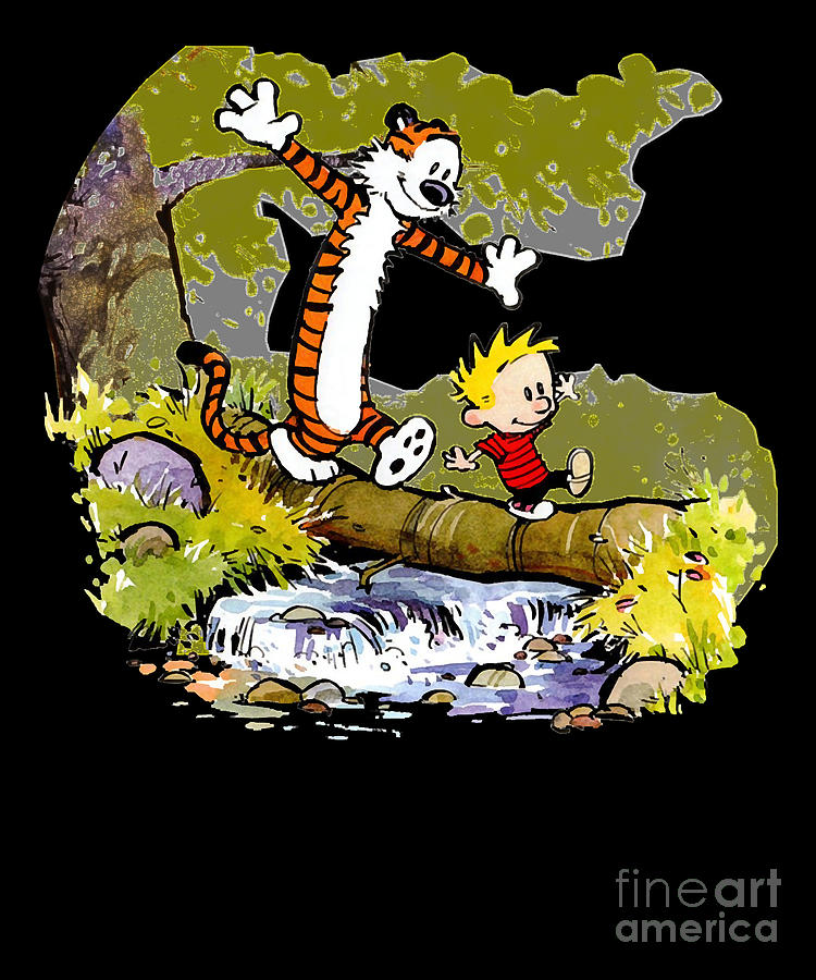 You Need To Ask About Hobbes Favorite Retro Digital Art by Calvin ...