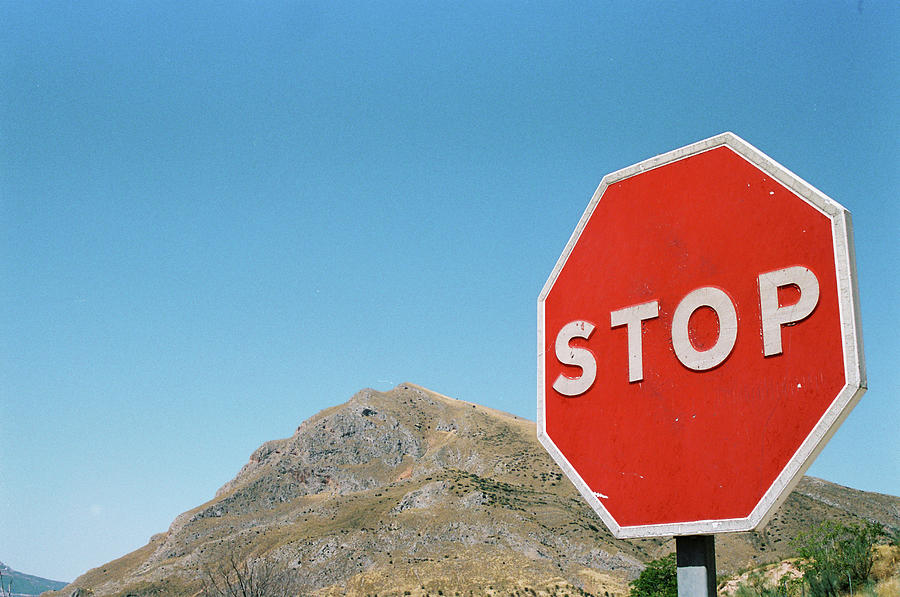 You should stop Photograph by Barthelemy de Mazenod