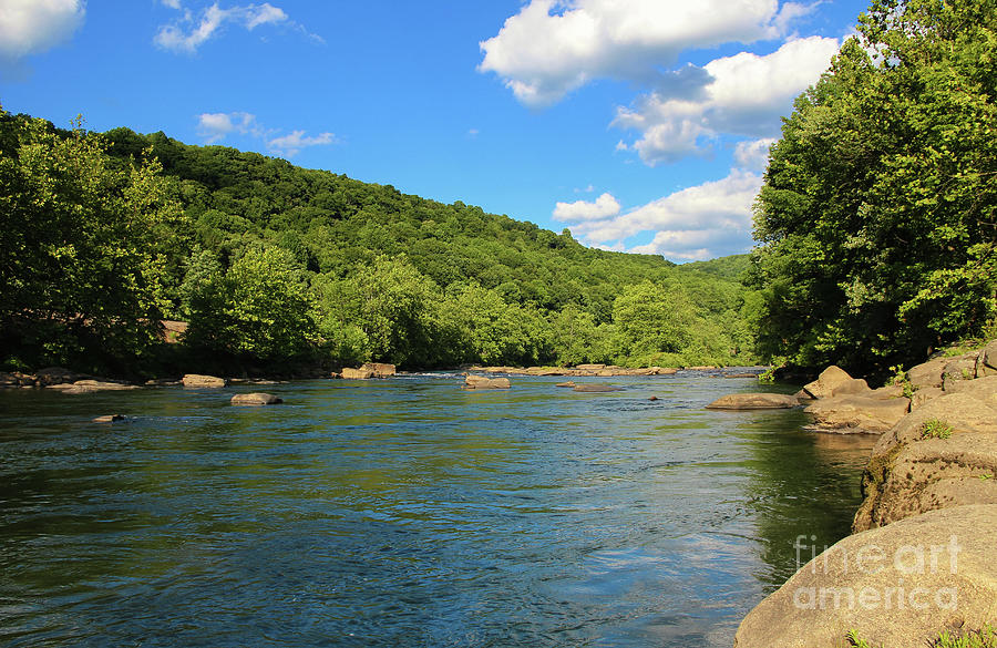 Youghiogheny River Summer Photograph by Jane Tomlin | Fine Art America