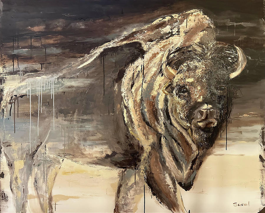Young and strong Painting by Sunel De Lange