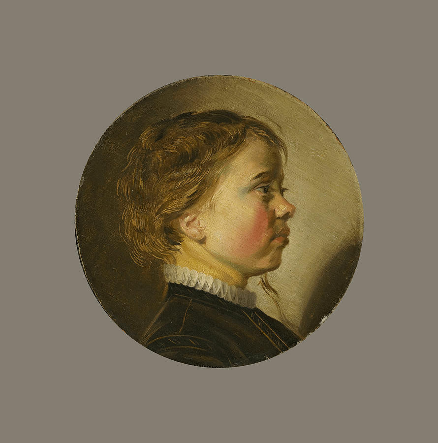Young Boy in Profile is a Northern Renaissance oil on panel painting created by Judith Leyster in 16 Painting by MotionAge Designs