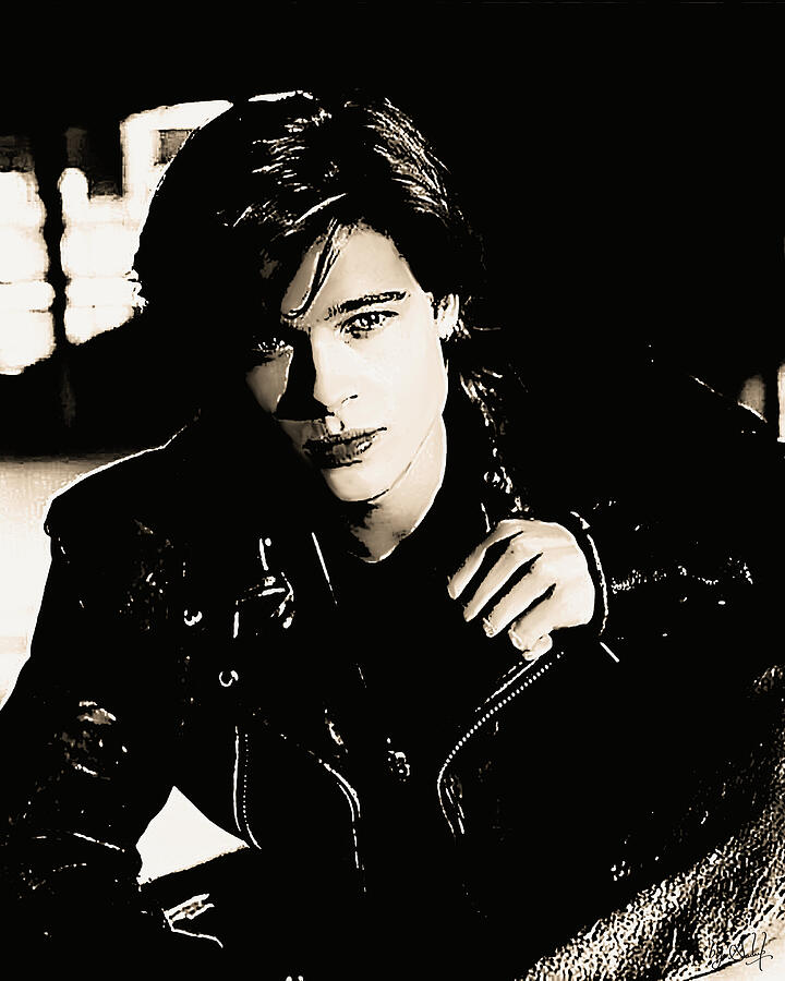 Young Brad Pitt Digital Art by Gradify Creations Young Brad Pitt Digital Art by Gradify Creations