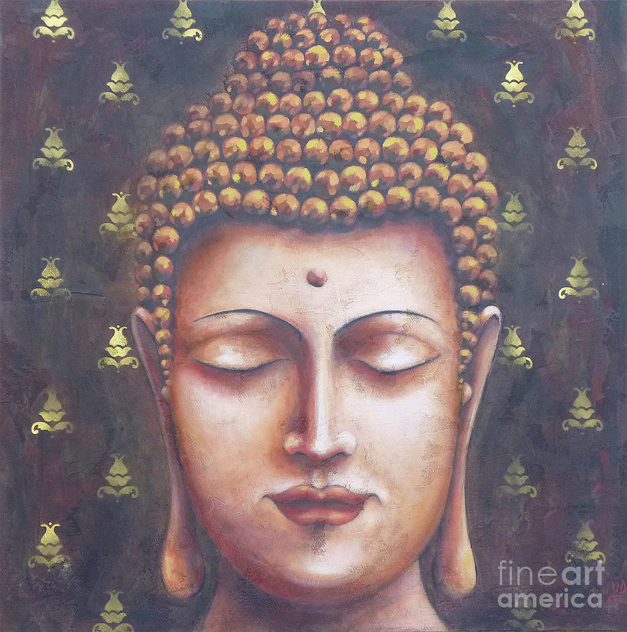 Bengal And The Buddha Painting by Will Bullas - Fine Art America