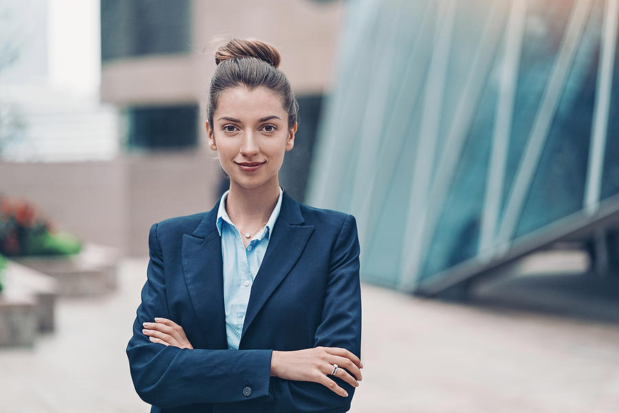 Young businesswoman Photograph by Pixelfit