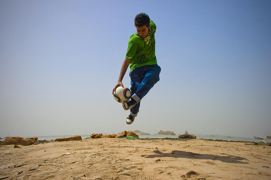 Young footballer Photograph by Aliraza Khatris Photography