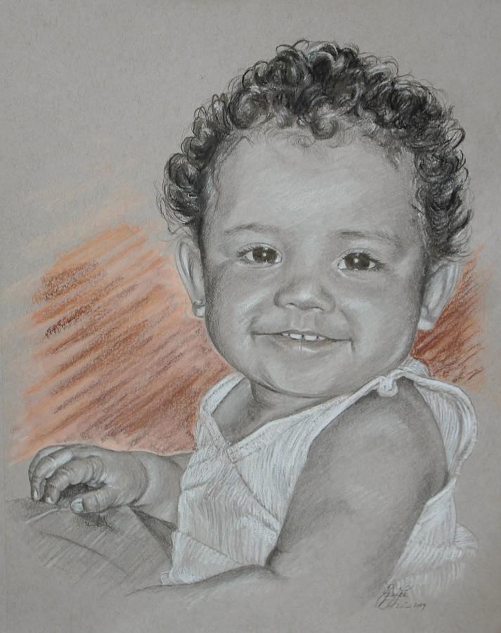 Young Gio Pastel by Tess Lee Miller