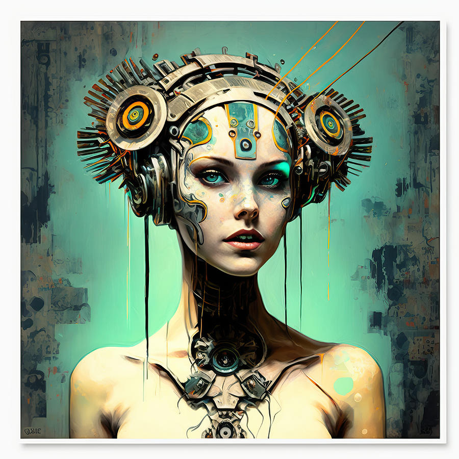 Young Girl from Metropolis Digital Art by My Head Cinema - Fine Art America