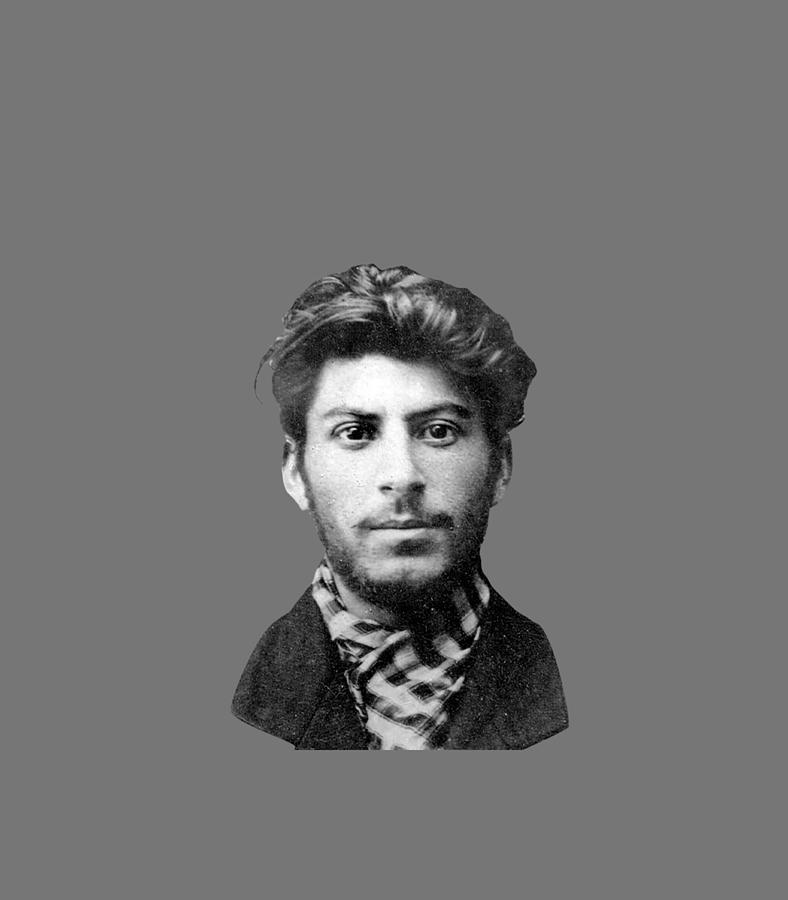 Young Joseph Stalin Daddy Funny USSR Socialist Digital Art by Nawazd ...