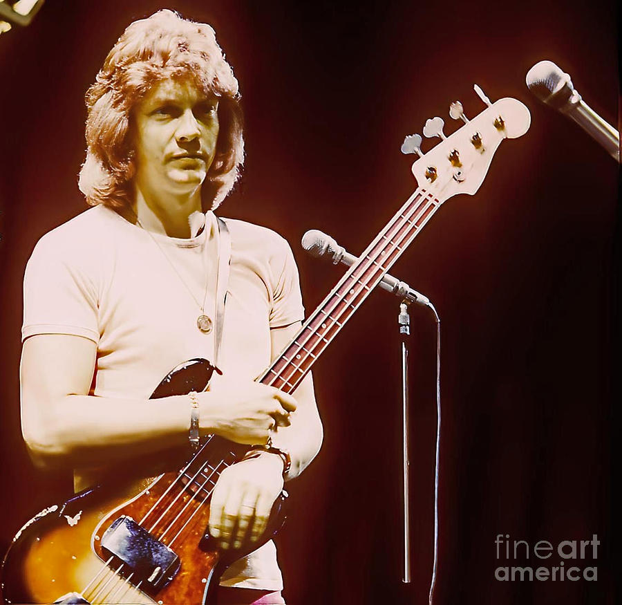 Young John Lodge of the Moody Blues Photograph by Pd | Pixels