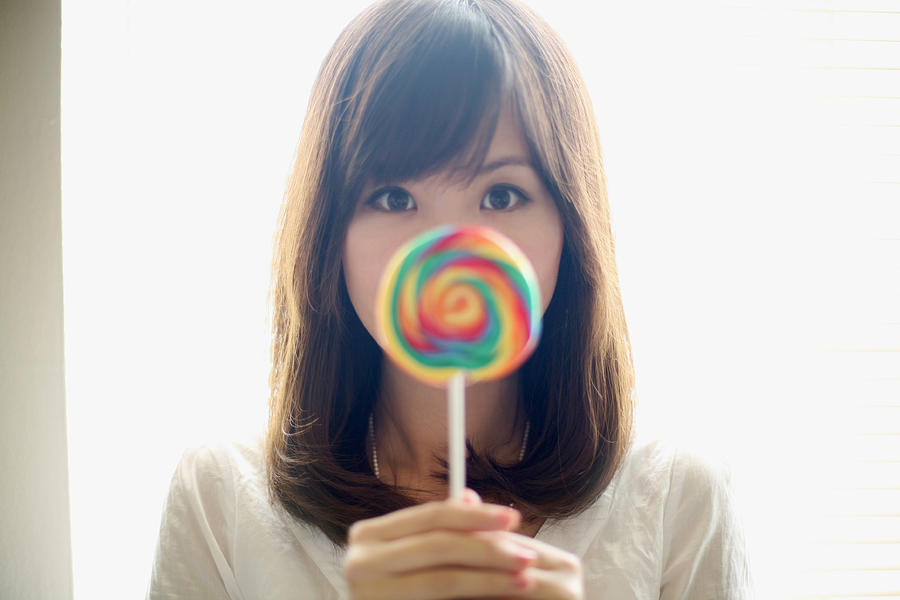 Young Lady With Lollipop Photograph by Alfalfa126