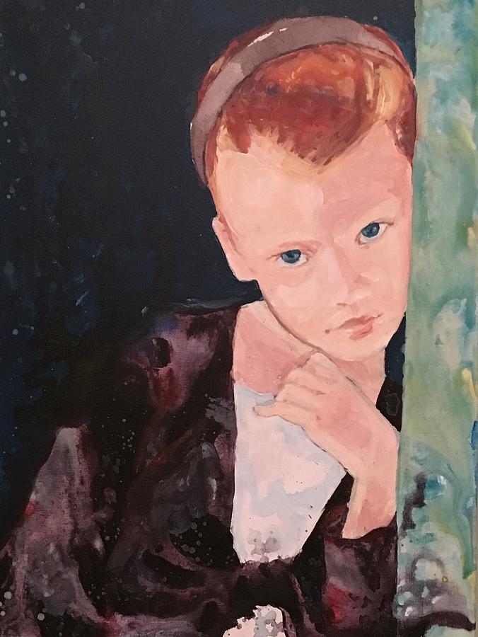 young Liddy Painting by Melissa Carrelli - Fine Art America