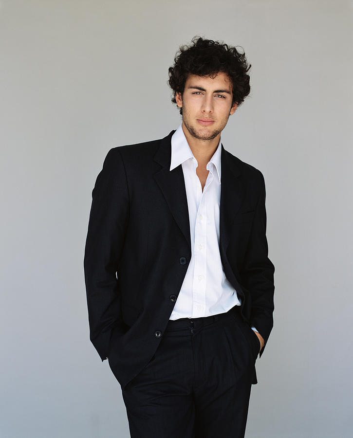 Young man in a suit Photograph by Image Source