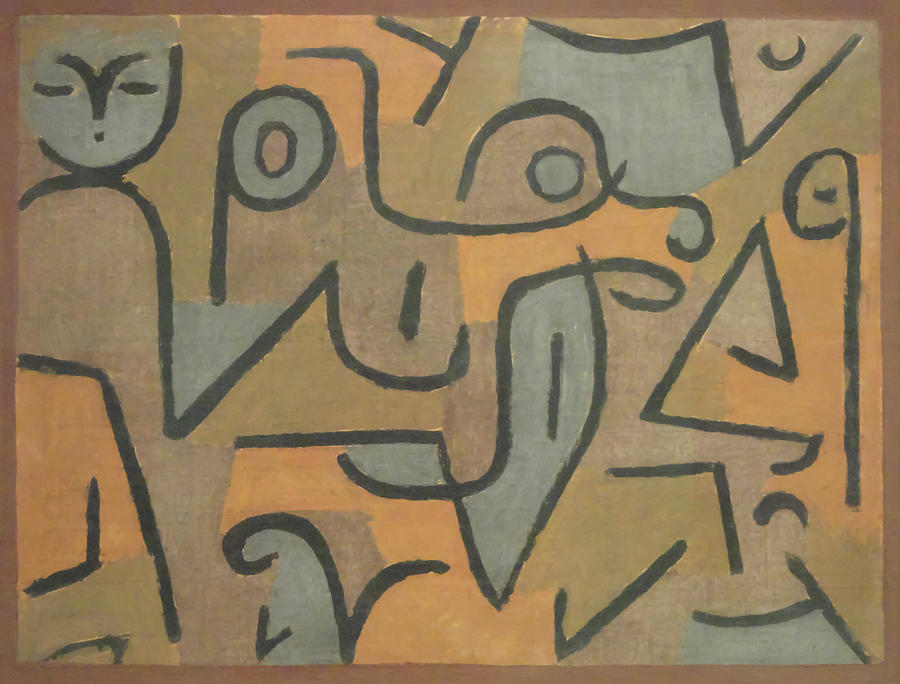 Young Moe by Paul Klee Painting by Mango Art Young Moe by Paul Klee Painting by Mango Art